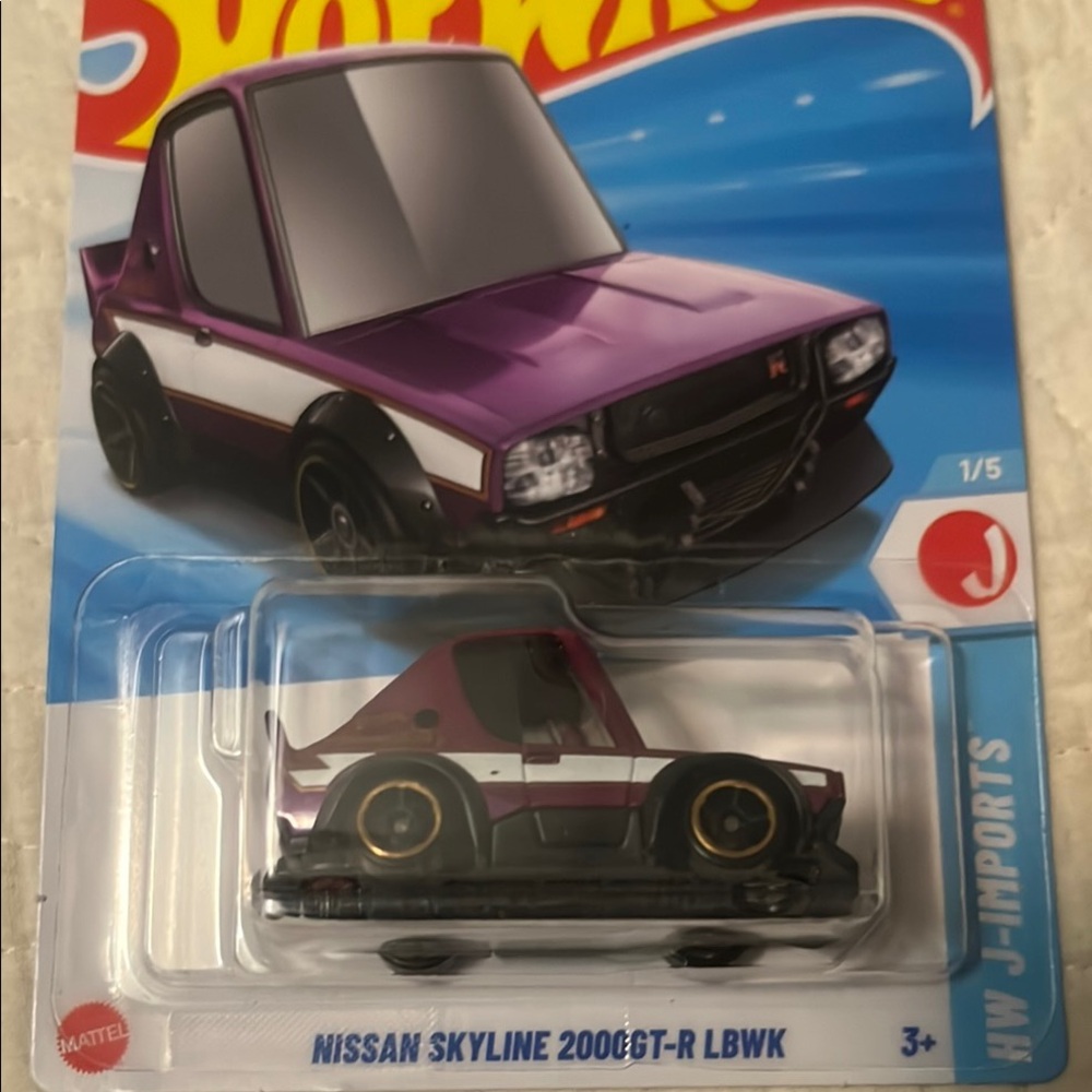 Mattel Nissan Skyline 2000GT-R LBWK
